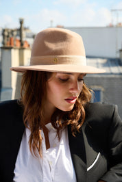 John Borsalino Bord 6.5 cm Beige