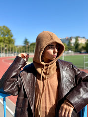 Cagoule Mixte en Laine et Acrylique
