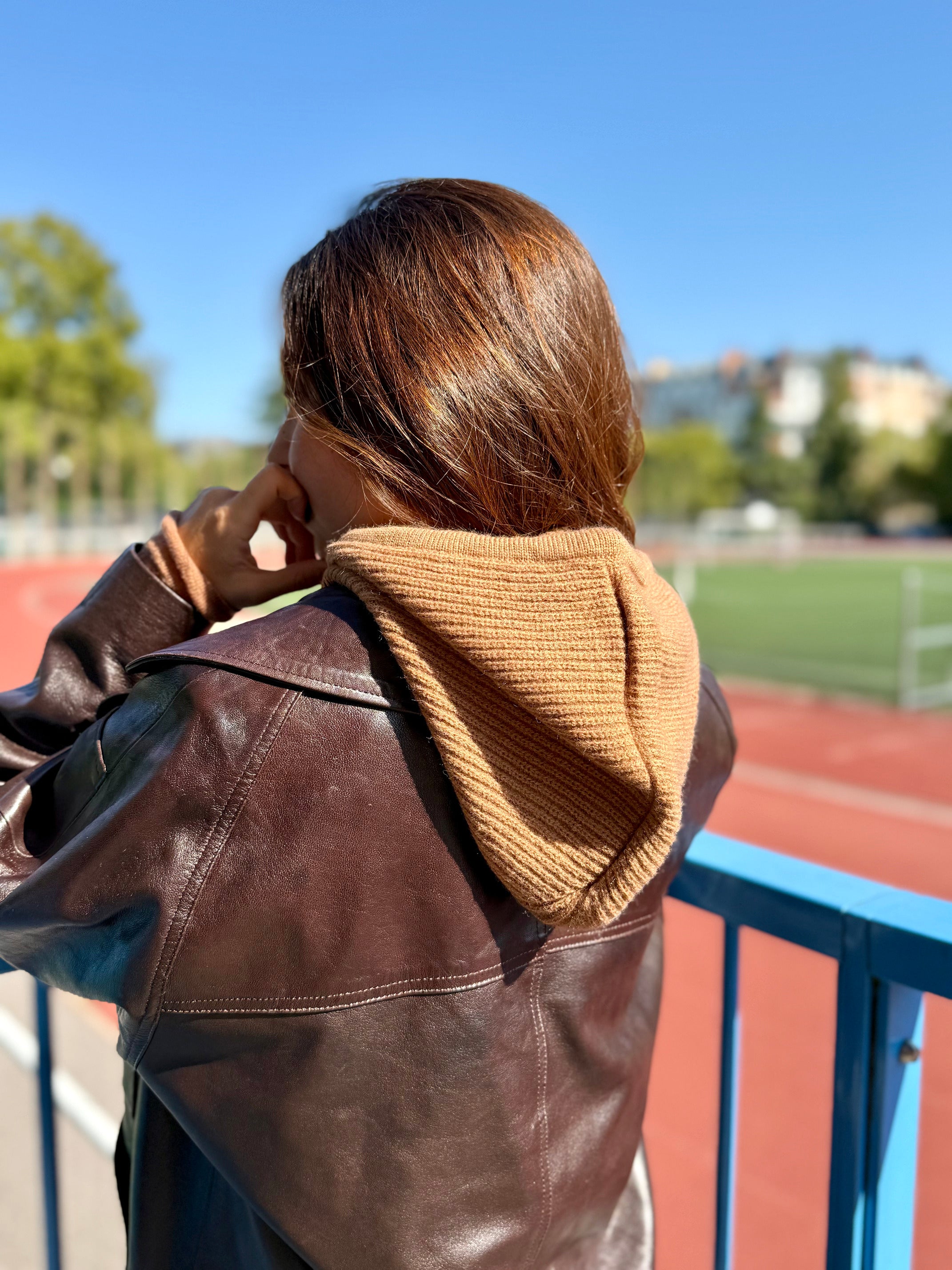 Cagoule Mixte en Laine et Acrylique