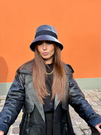 Mary Bob court 5 cm en Laine Tie & die