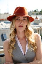 John Borsalino Bord 6.5 cm Rouille