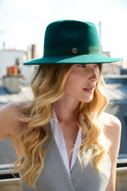 John Borsalino Bord 6.5 cm Vert