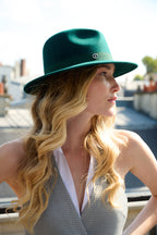 John Borsalino Bord 6.5 cm Vert