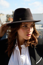 John Borsalino Bord 6.5 cm Marron