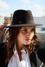 John Borsalino Bord 6.5 cm Marron