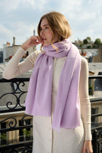 Étole - Écharpe en Cachemire, Laine pourpre