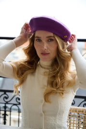 Béret Parisien Emily en Laine