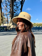 Audrey Bob Long 8 cm en Laine Vanille - Joe & Mey