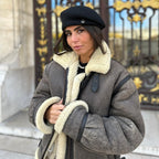 Béret ASYMÉTRIQUE Noir