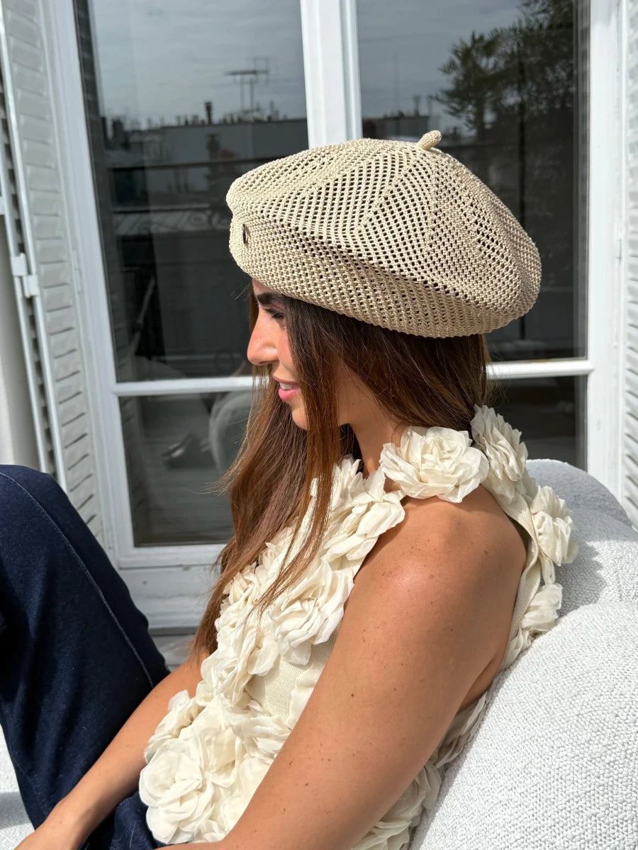 Béret crochet - Joe & Mey