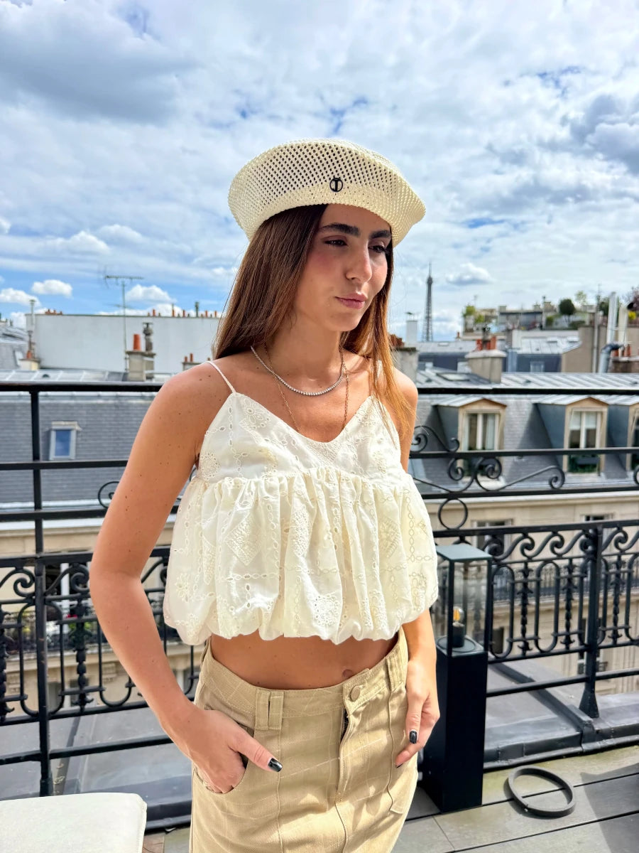 Béret crochet - Joe & Mey