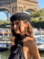 Béret toque Gina en laine – Noir – vue 3