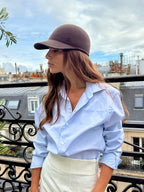 Billy Casquette en feutrine Choco - Joe & Mey