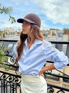 Billy Casquette en feutrine Choco - Joe & Mey