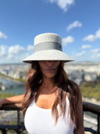 Bob Audrey en laine – Gris chiné clair – vue 2