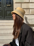 Bob Mary en laine – Beige – vue 3