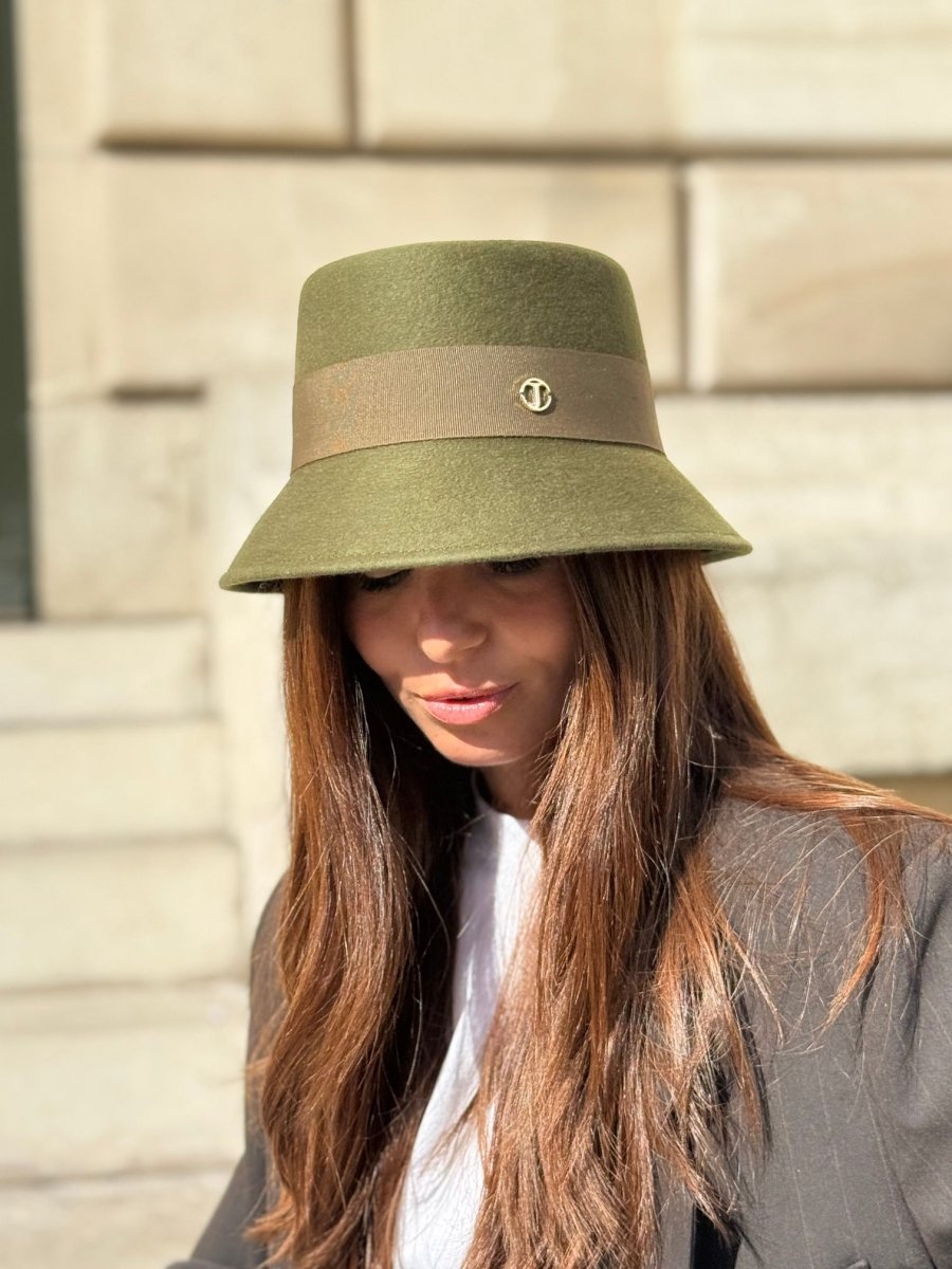 Bob Mary en laine – Kaki – vue 3