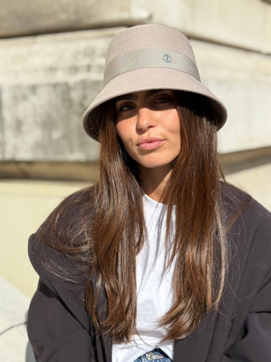 Bob Mary en laine – Taupe – vue 2