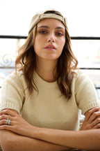 Bonnet Court à Revers en Velours - Joe & Mey