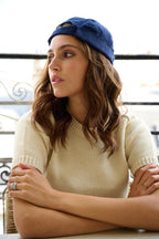 Bonnet Court à Revers en Velours - Joe & Mey