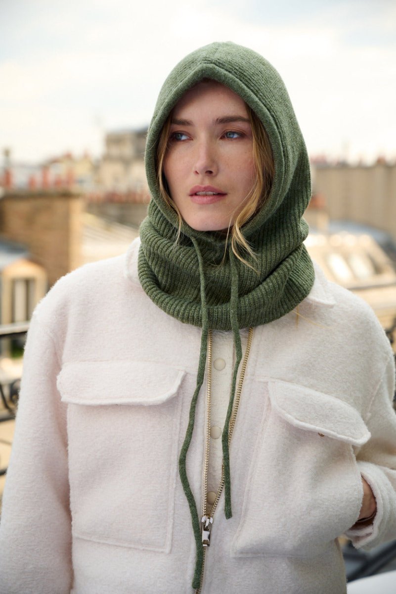 Cagoule Mixte en Laine et Acrylique - Joe & Mey