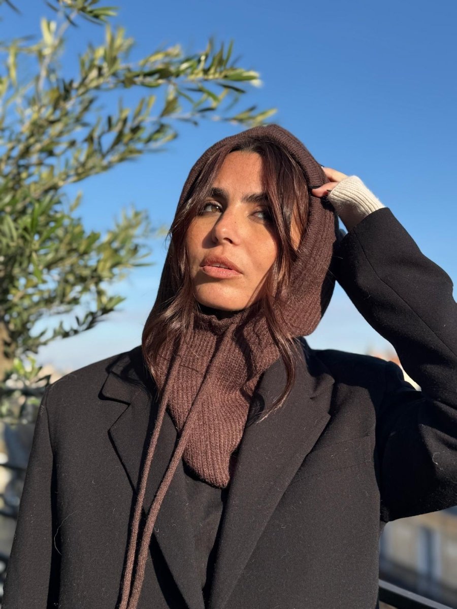 Cagoule Mixte en Laine et Acrylique - Joe & Mey