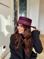 Canotier Coco en Laine petit Bord 6 cm - Joe & Mey