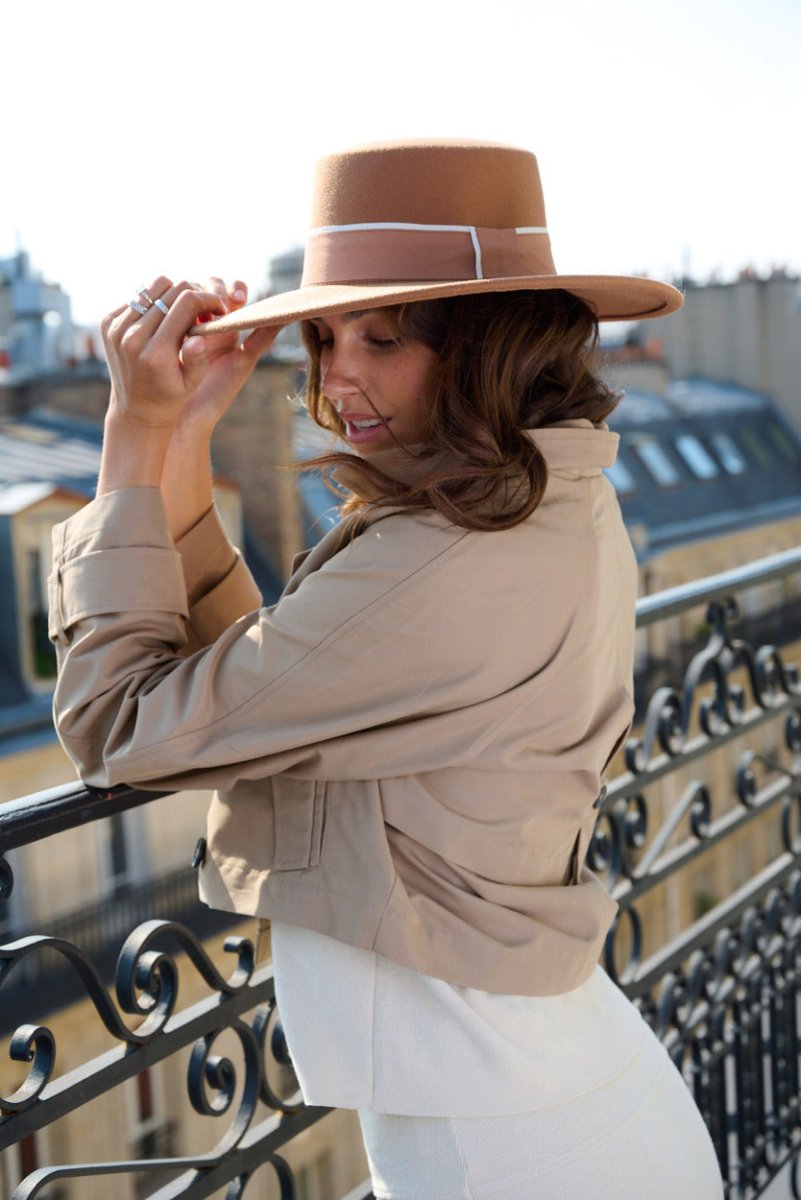 Canotier Romy à Large Bord - Joe & Mey