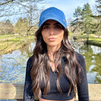 Casquette baseball en coton – Bleu – vue 2