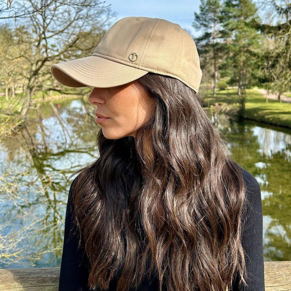 Casquette baseball en coton – Camel – vue 1