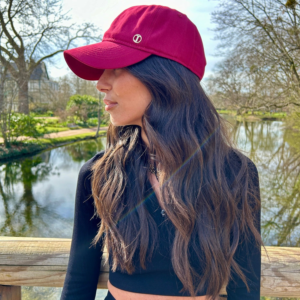Casquette baseball en coton – Fuchsia