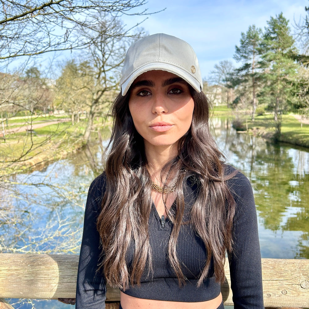 Casquette baseball en coton – Gris – vue 2