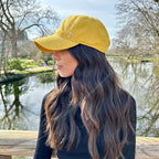 Casquette baseball en coton – Jaune – vue 1