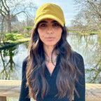 Casquette baseball en coton – Jaune – vue 2