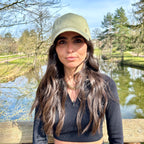 Casquette baseball en coton – Kaki clair – vue 1
