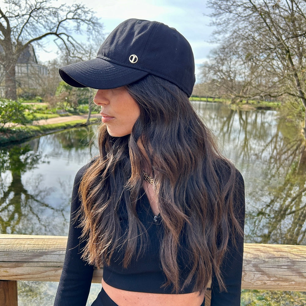 Casquette baseball en coton – Noir – vue 1