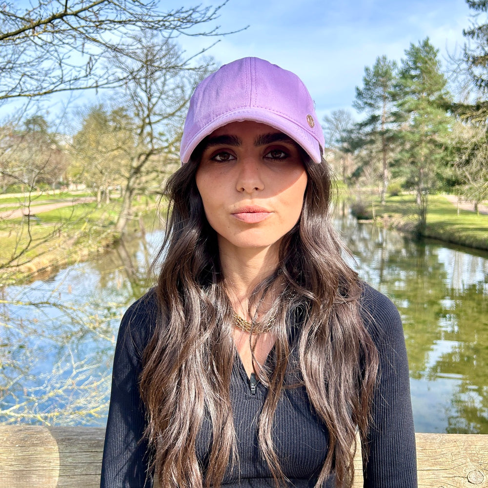 Casquette baseball en coton – Parme
