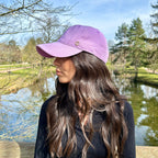 Casquette baseball en coton – Parme – vue 2