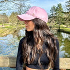 Casquette baseball en coton – Rose – vue 1