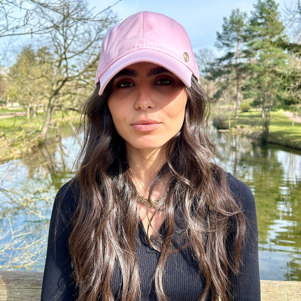 Casquette baseball en coton – Rose – vue 2
