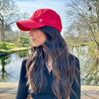 Casquette baseball en coton – Rouge – vue 1