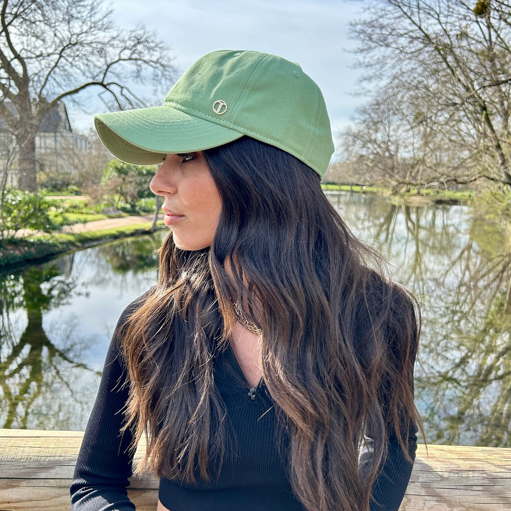 Casquette baseball en coton – Vert clair