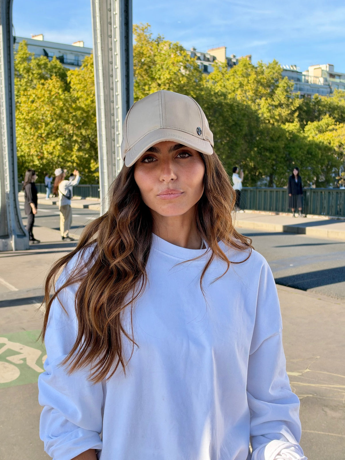 Casquette baseball imperméable – Beige