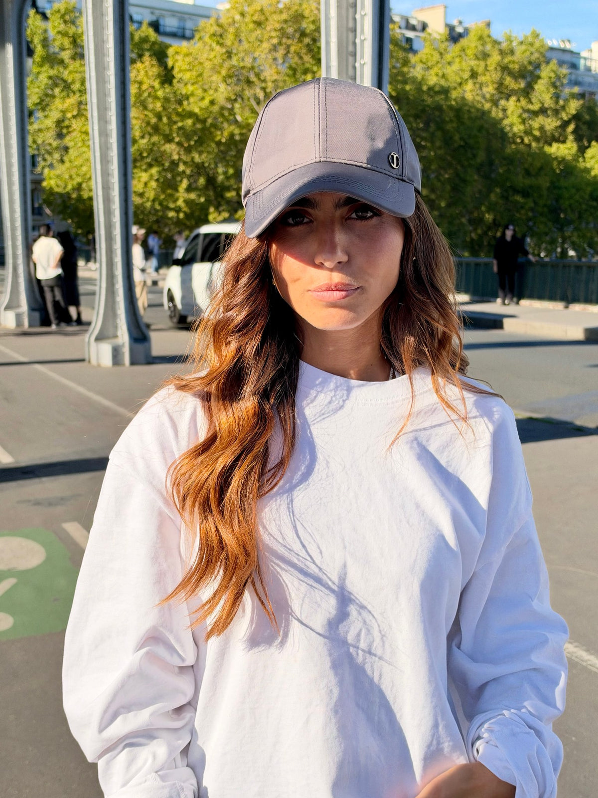 Casquette baseball imperméable – Gris anthracite