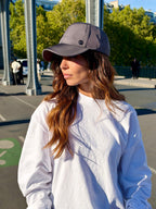 Casquette baseball imperméable – Gris anthracite – vue 2