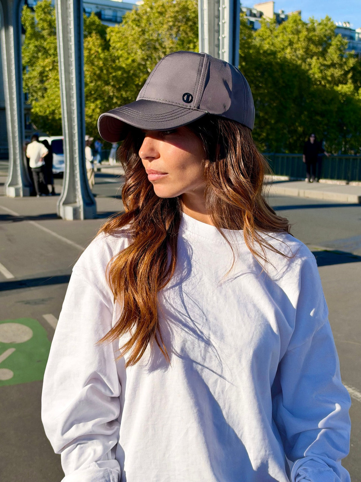 Casquette baseball imperméable – Gris anthracite – vue 2