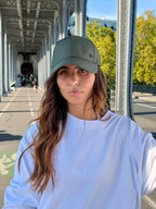Casquette baseball imperméable – Kaki – vue 1