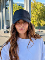 Casquette baseball imperméable – Noir – vue 1