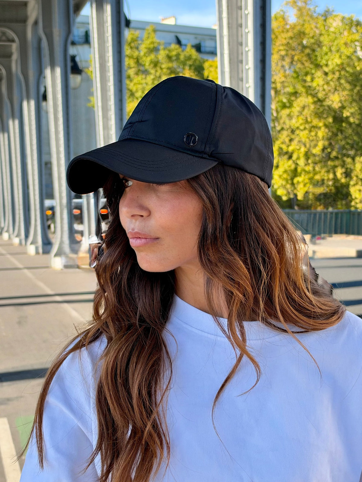 Casquette baseball imperméable – Noir – vue 2