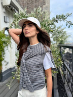 Casquette Billy en laine feutrine – Blanc – vue 3